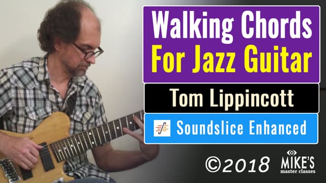 Walking Chords for Jazz Guitar