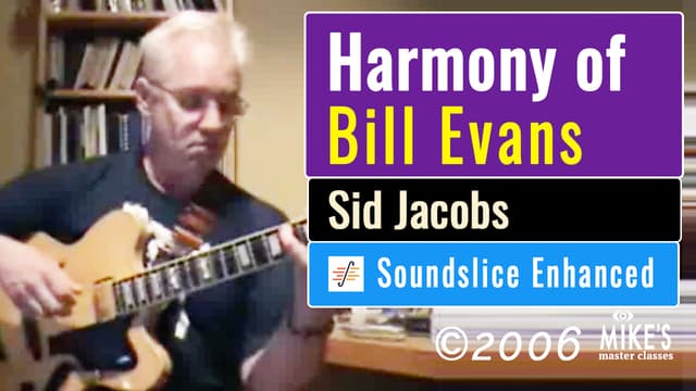 A Guitarist's Approach to the Harmony of Bill Evans