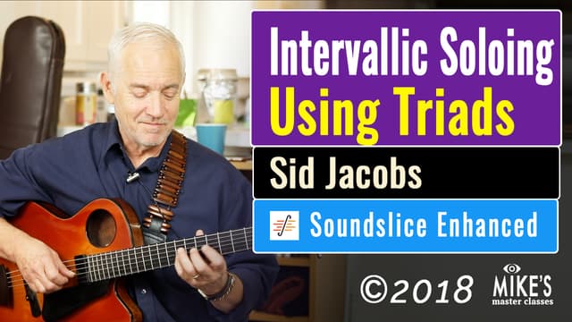 Intervallic Soloing Using Triads