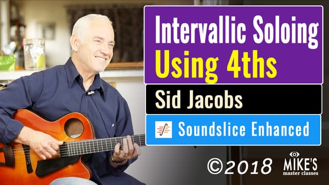 Intervallic Soloing Using 4ths