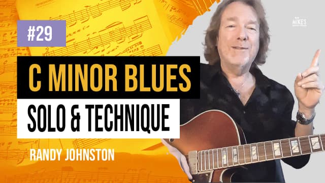C Minor Blues - Solo and Techniques